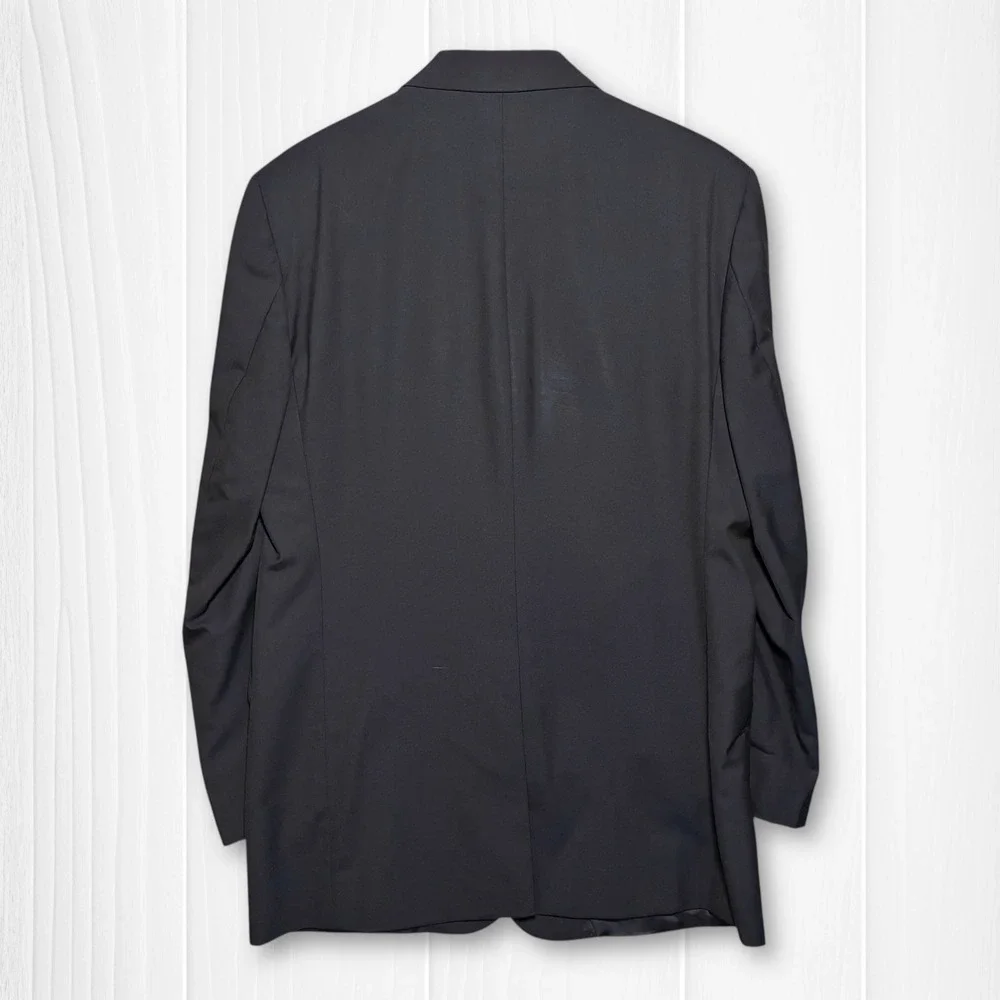 Brooks Brothers 1818 Madison Loro Piana Wool Blazer Men's 42L Navy Blue‎
